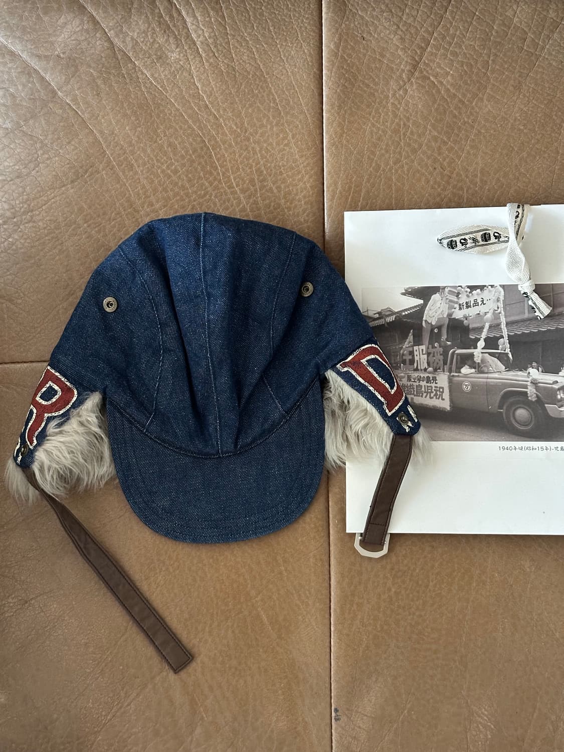 캐피탈 데님 런드리 헌터캡 Kapital Denim Laundry cap 상품이미지4