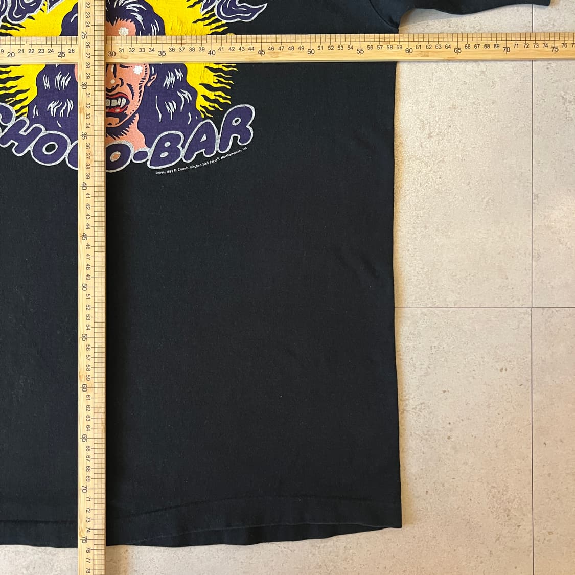 빈티지 90s R Crumb Devil Girl 티셔츠 상품이미지8