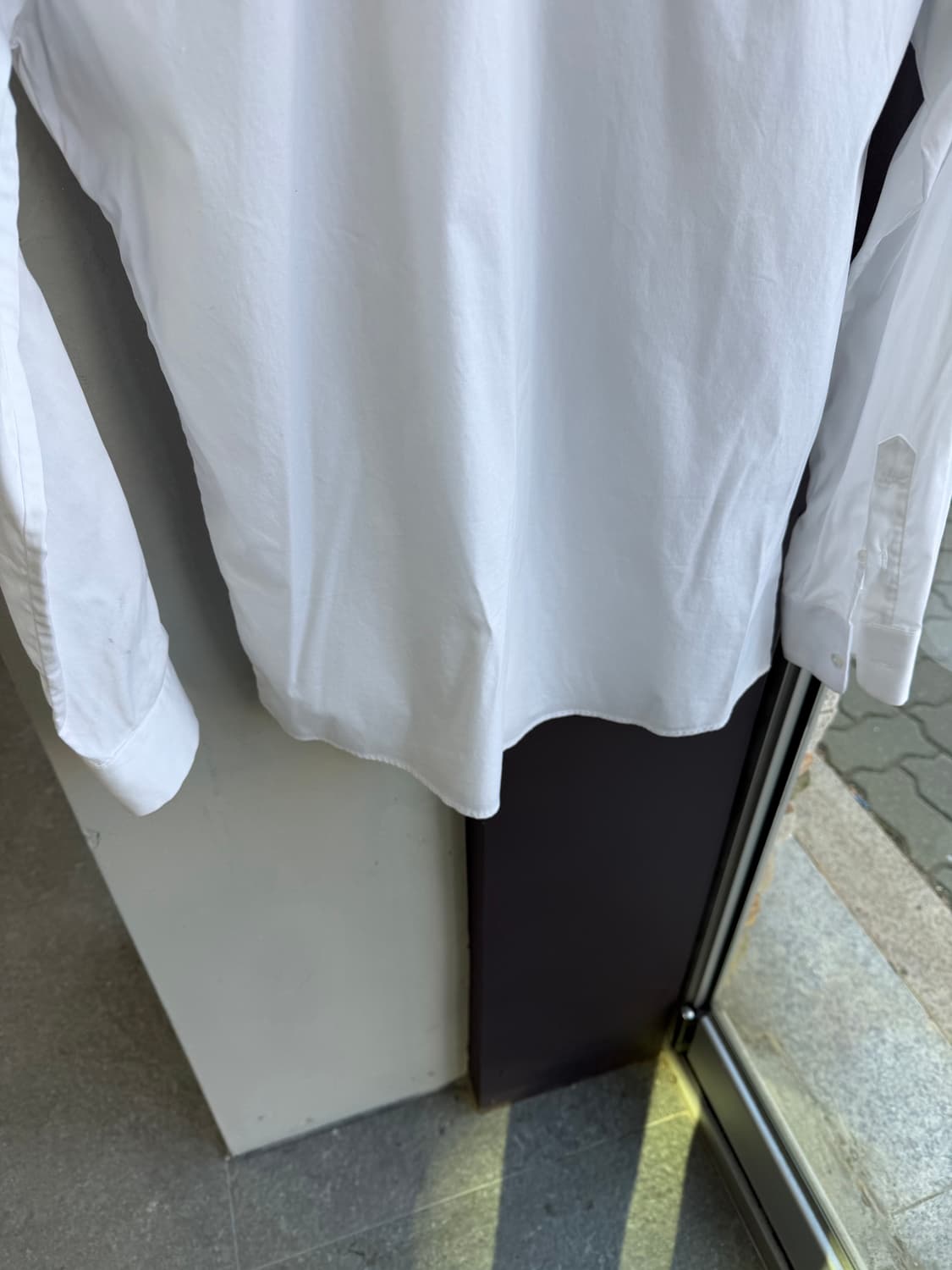 100/ 타임옴므 21SS 화이트 클래식 셔츠 상품이미지8