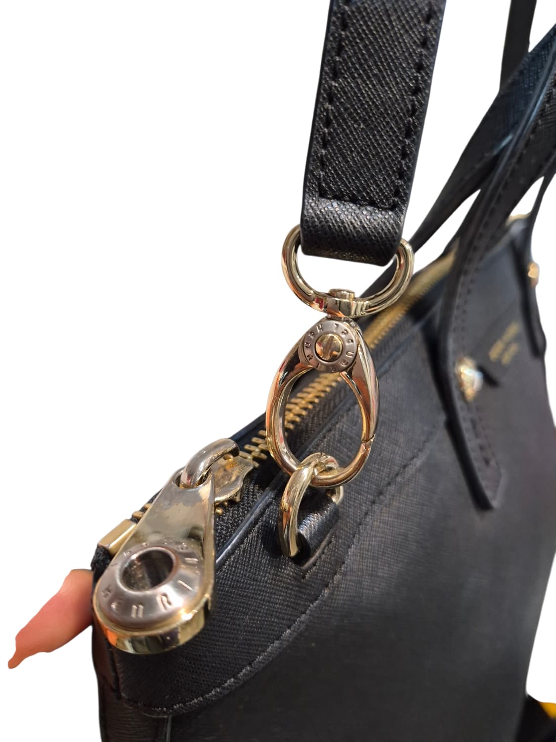 헨리 벤델 블랙 사피아노 토트백 숄더백 상품이미지2