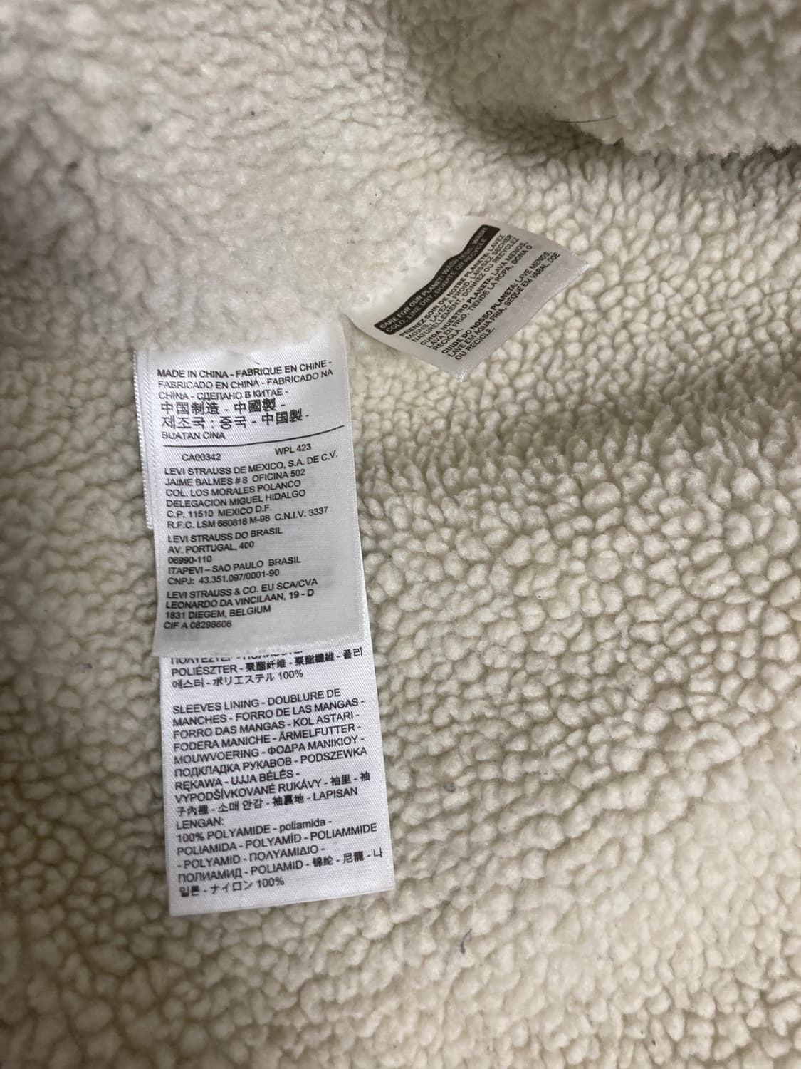 리바이스 쉐르파 중청 자켓 상품이미지8