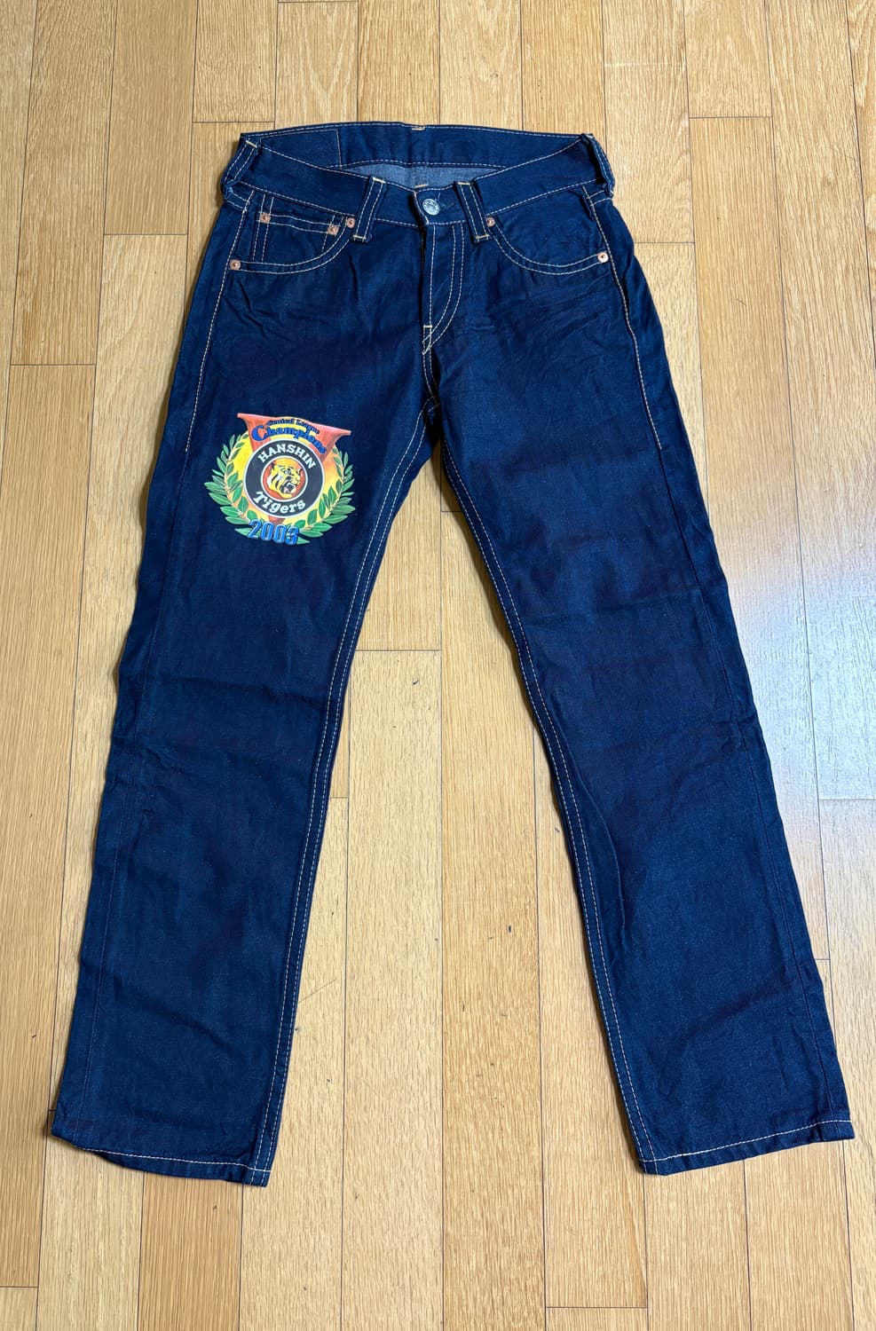 00s 빈티지 리바이스X한신타이거즈 901  32정도 상품이미지1