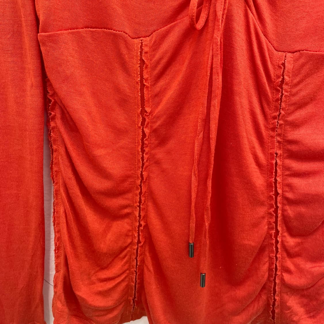 Burnt Red Corset Tee 상품이미지4