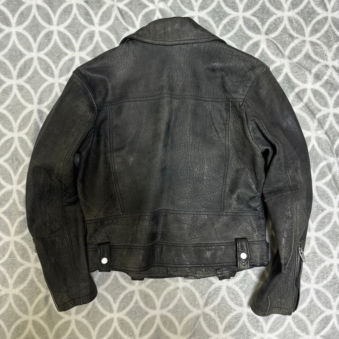 빈티지 라이더 자켓 (착샷) 상품이미지3