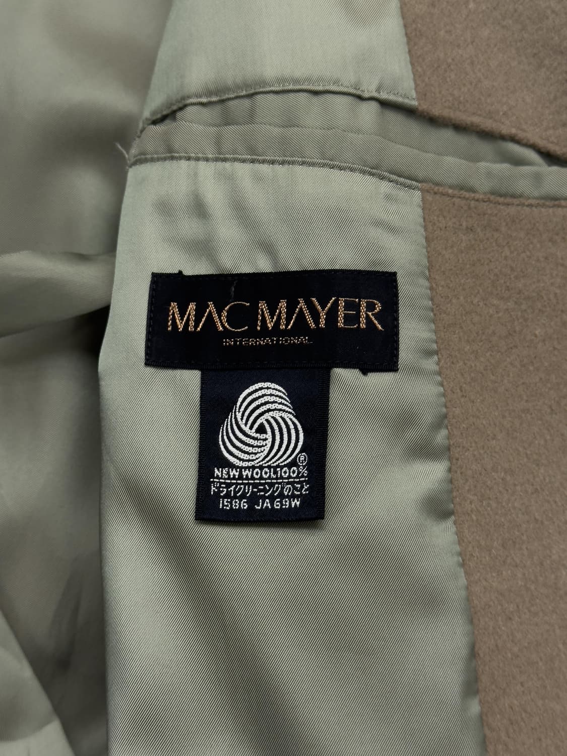 캐시미어 더블 코트 상품이미지6