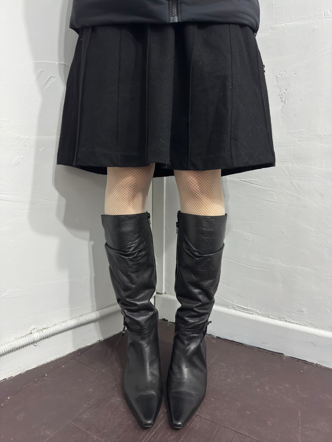 pitti leather long boots  상품이미지2