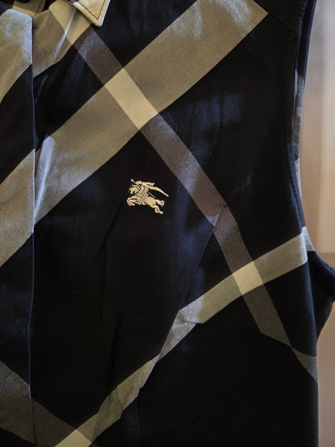 Burberry 버버리 블랙 체크셔츠 상품이미지3