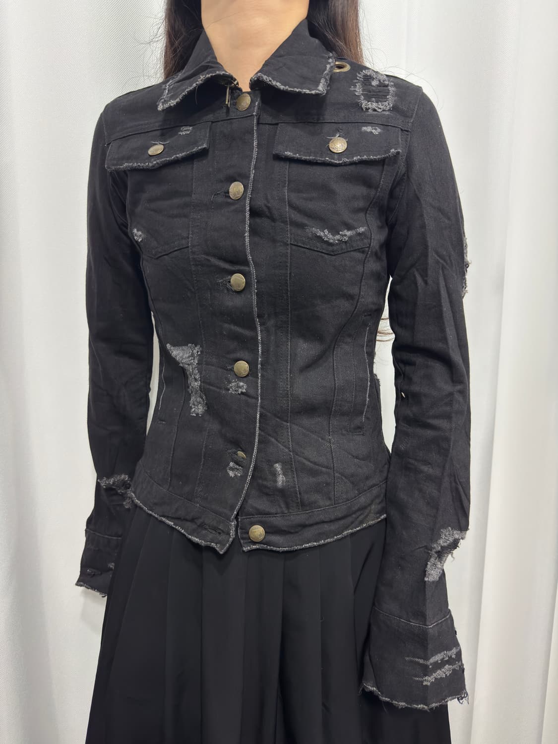 lgb damage denim jacket 상품이미지2