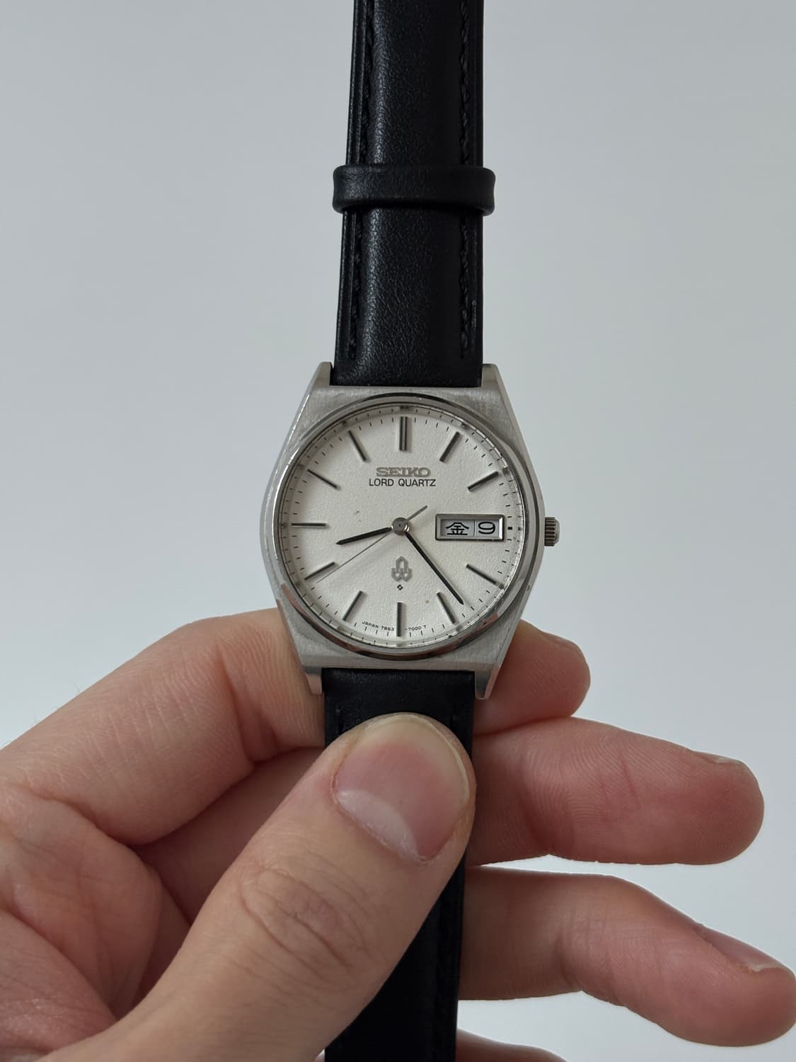 1980s White Dial Silver Lord Quartz 상품이미지2