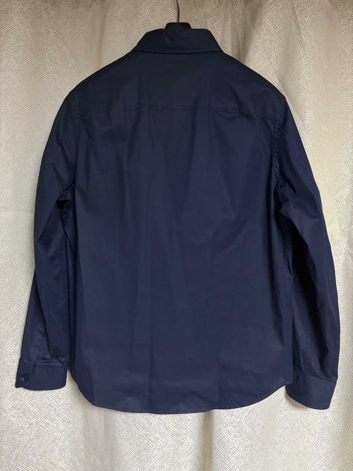 [L] 제냐 프리미엄 코튼 오버셔츠 다크 네이비 상품이미지2