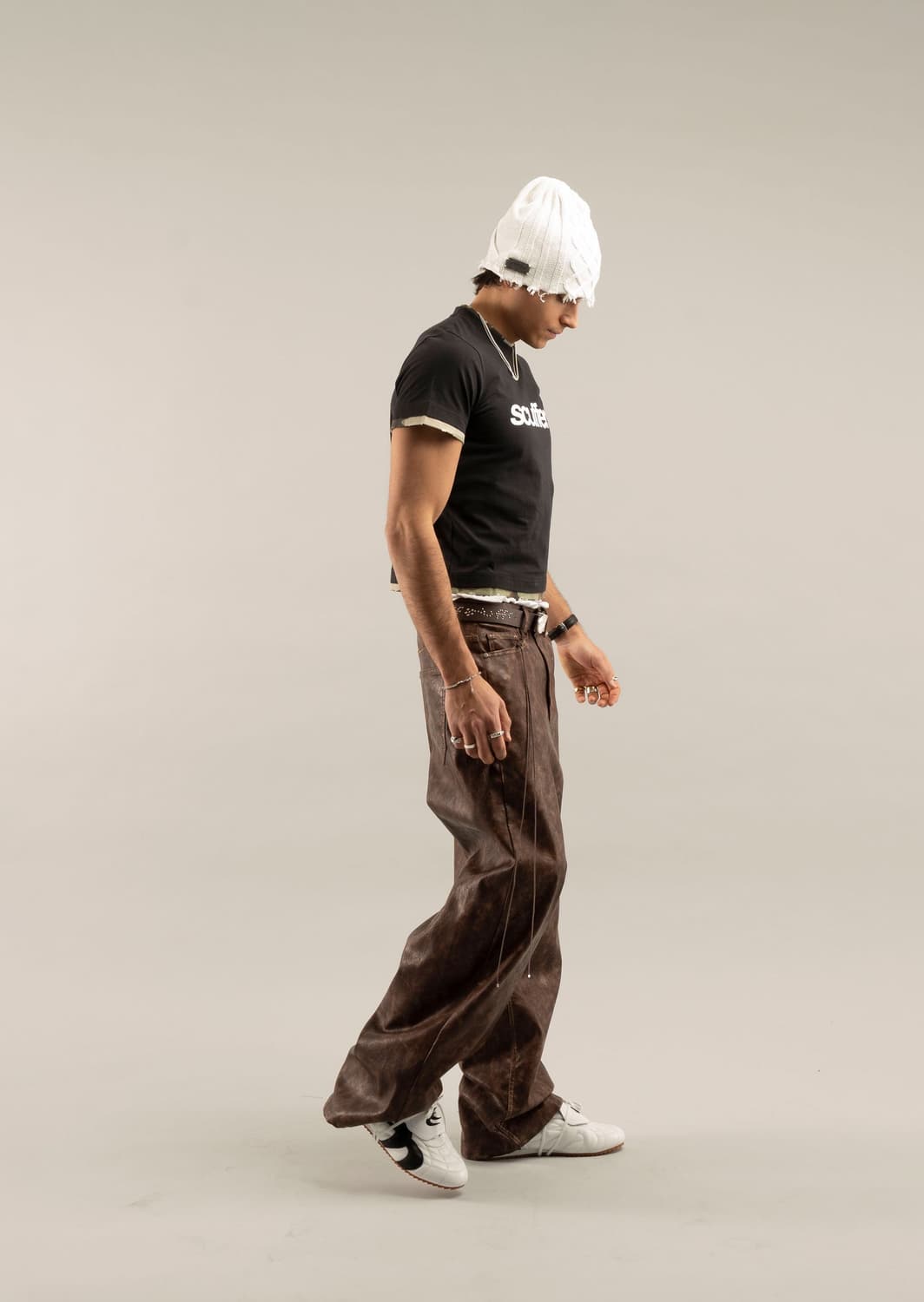 scuffers 카모 블랙 반팔티 팝니다.(Cameo Black Top) 상품이미지8