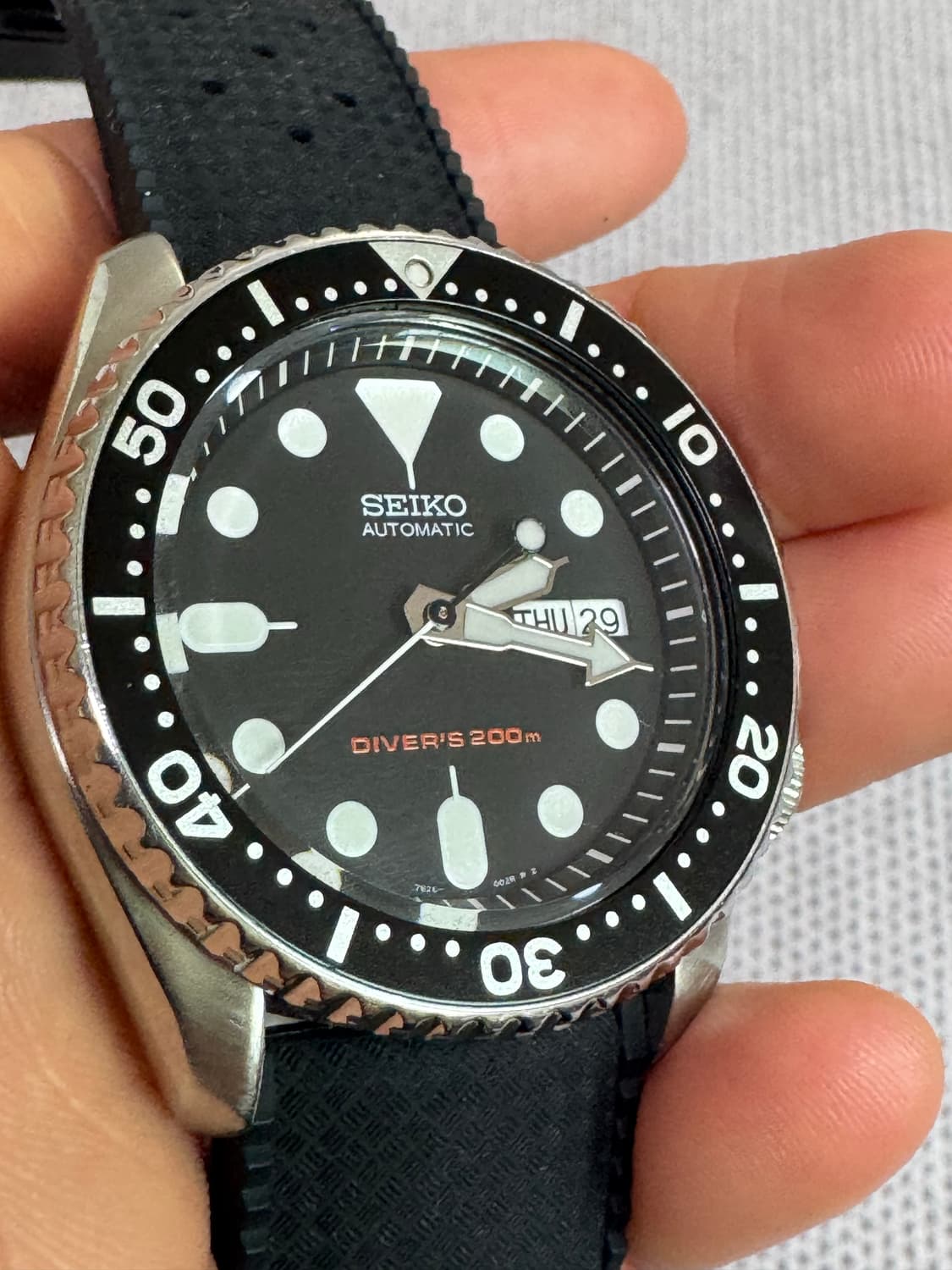 세이코 skx007 (오버홀: 25.12.24) 상품이미지5