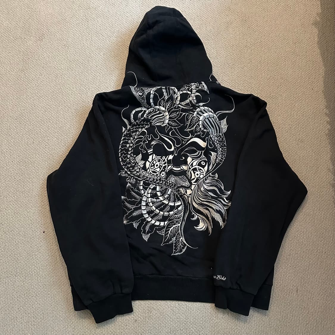 Marc Ecko Cut & Sew 오리엔탈 그래픽 풀집업 후드 상품이미지9