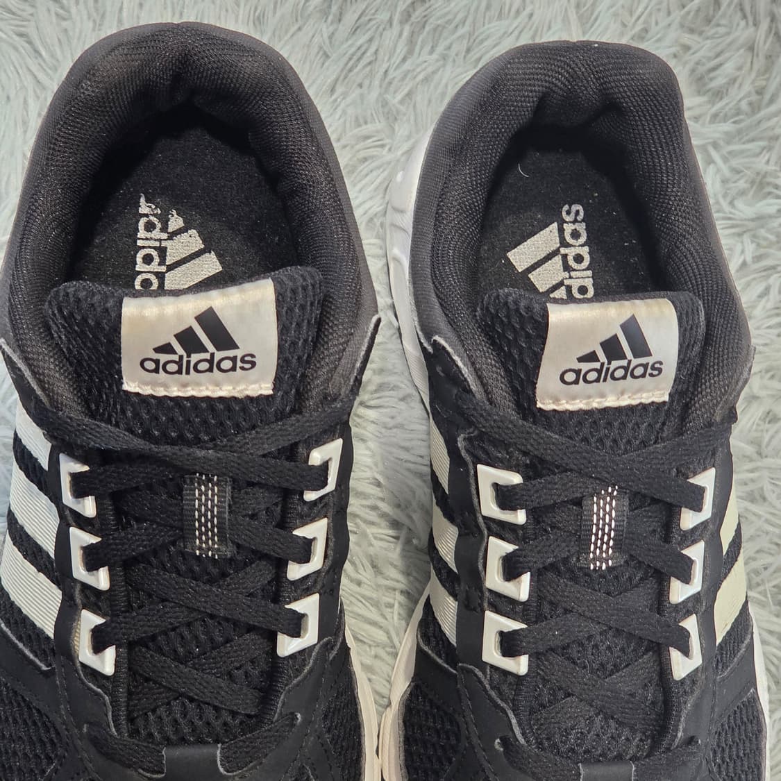 3q-28:아디다스 러닝 스니커즈 블랙화이트 (235mm) 상품이미지6