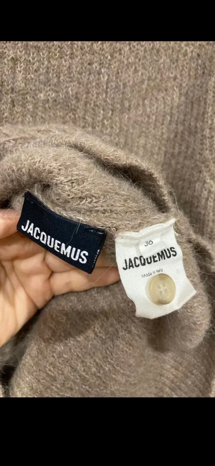 Jacquemus  자크뮈스 비대칭 니트 가디건 상품이미지4