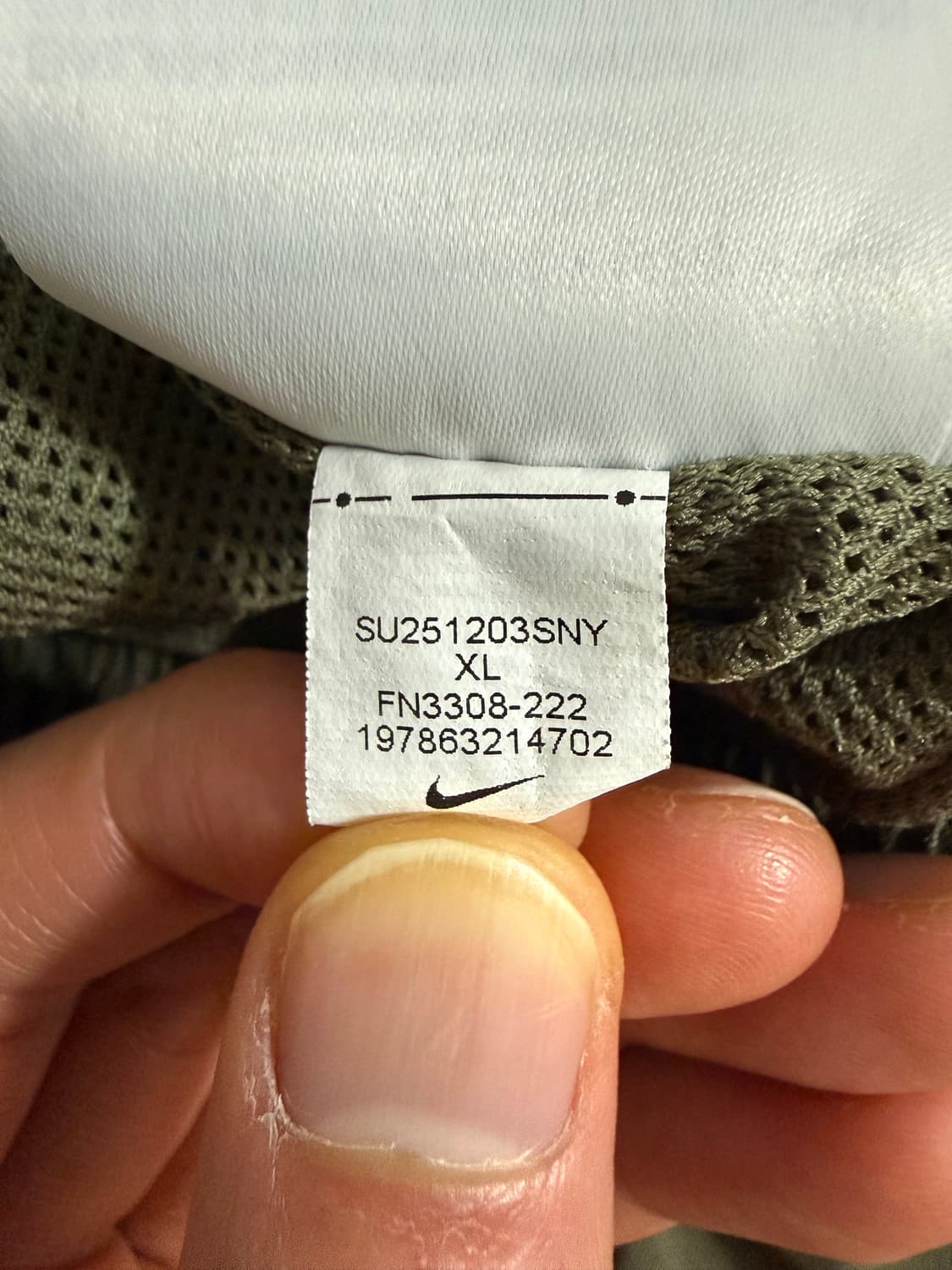 나이키 우븐 플로우 쇼츠 올리브 색상 XL 사이즈 상품이미지6