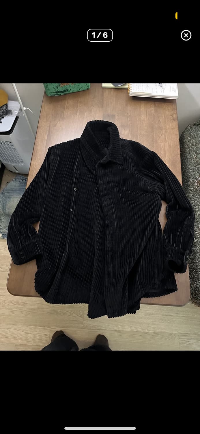 Bless n68 네커치퍼 코듀로이 셔츠 블레스 상품이미지1