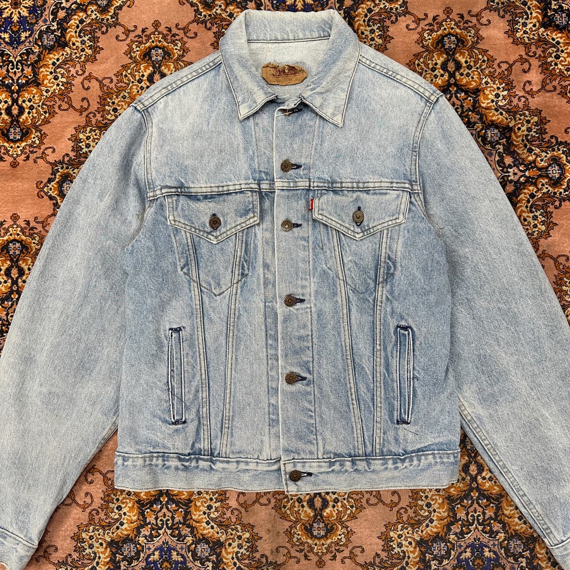 80s USA 리바이스 71506 트러커 자켓 상품이미지3