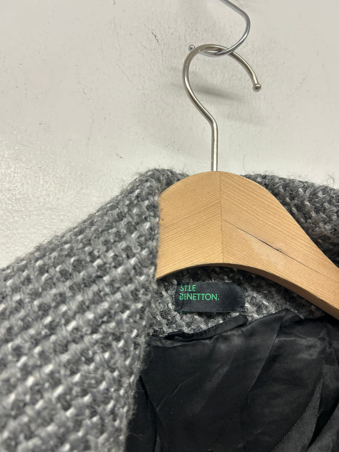 빈티지 베네통 울 자켓  상품이미지4