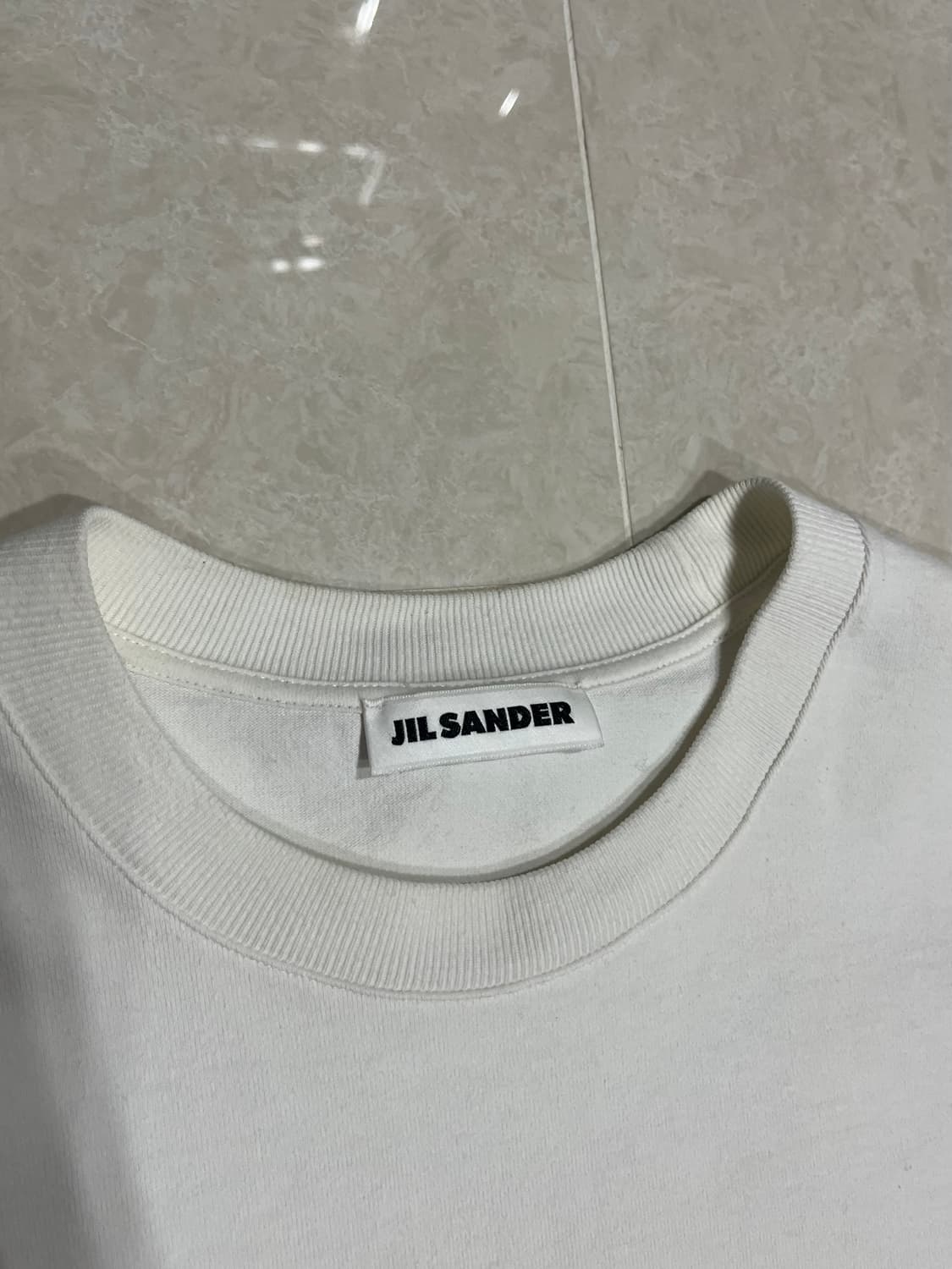 질샌더 오버사이즈 타이거프린트 티서츠 M 상품이미지5