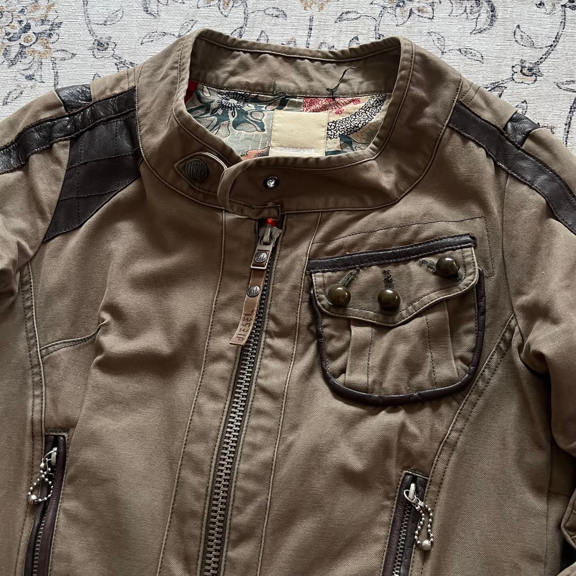 디젤 모터사이클 바이커 자켓 상품이미지5