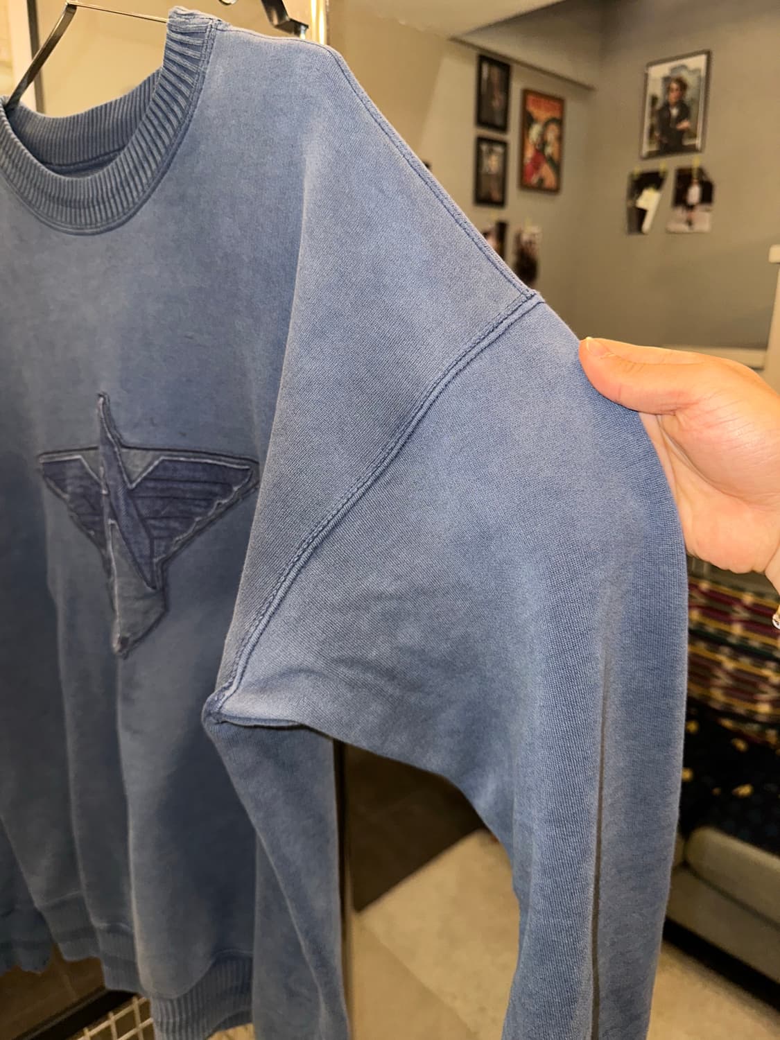 90‘s Armani Jeans logo Italy sweatshirt 상품이미지7
