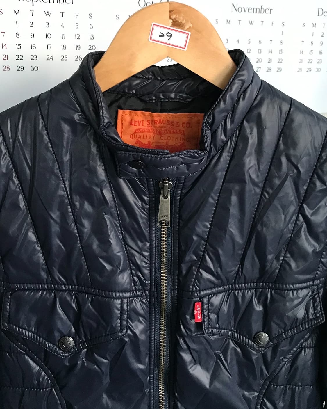 리바이스 트러커 경량 패딩 상품이미지2