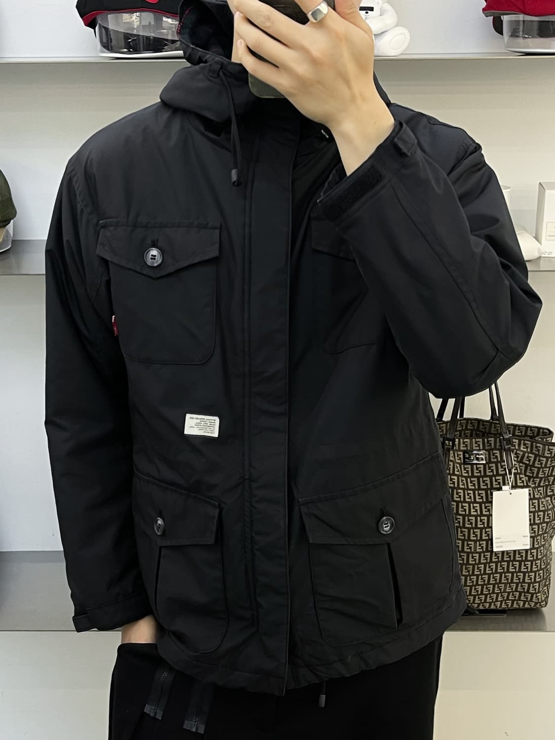 더블탭스 TSDT 밀리터리 파카 상품이미지1