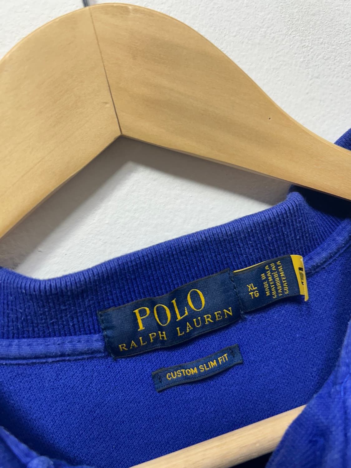 랄프로렌 폴로 블루 셔츠 반팔 티셔츠 신형 XL  상품이미지2