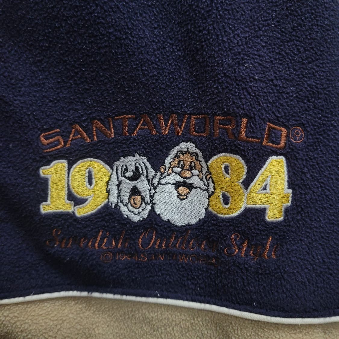 SANTA WORLD 산타월드 후리스 집업 자켓  상품이미지3
