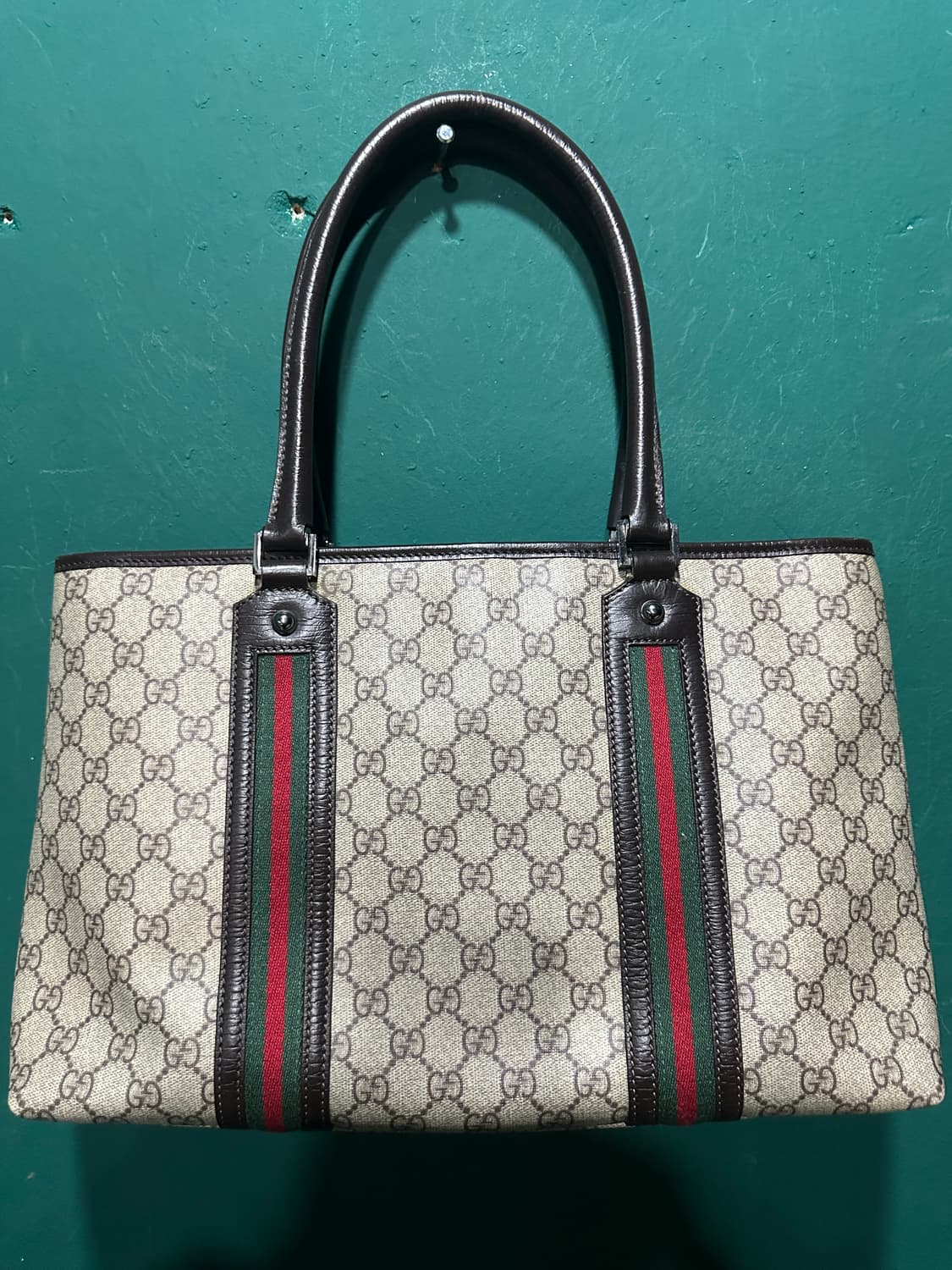 구찌 GG로고 슈프림 쇼퍼백 상품이미지6