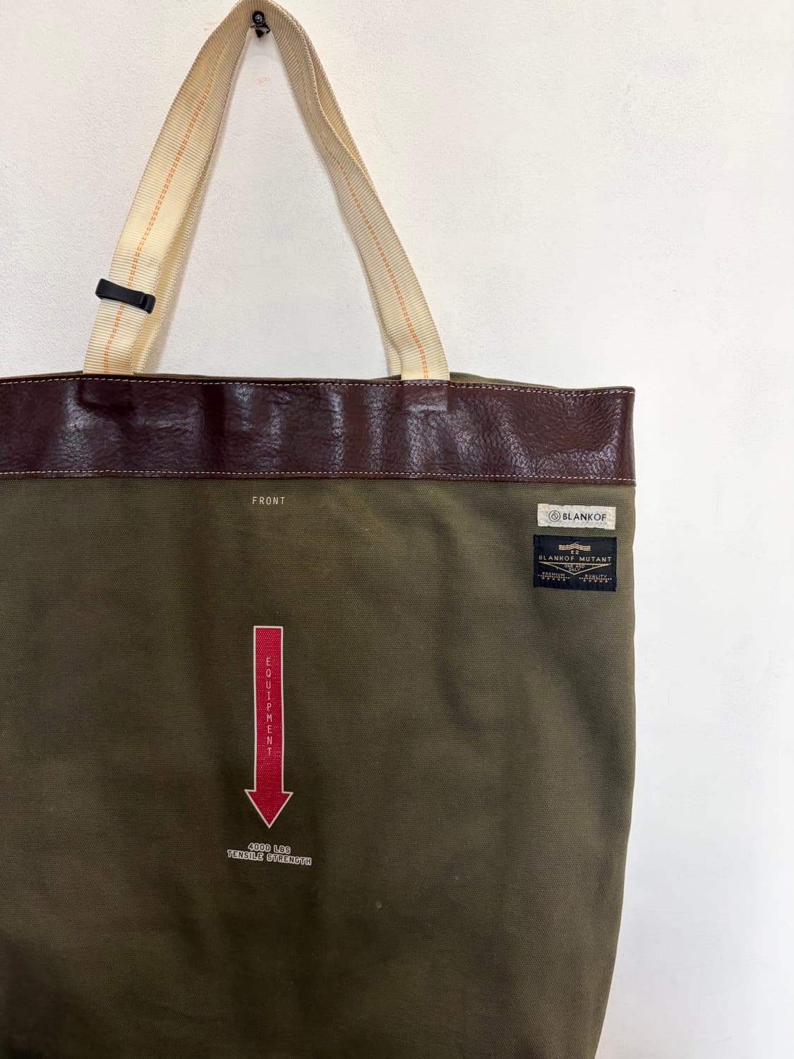 BLANKOF의 튼튼한 캔버스 토트백 상품이미지2