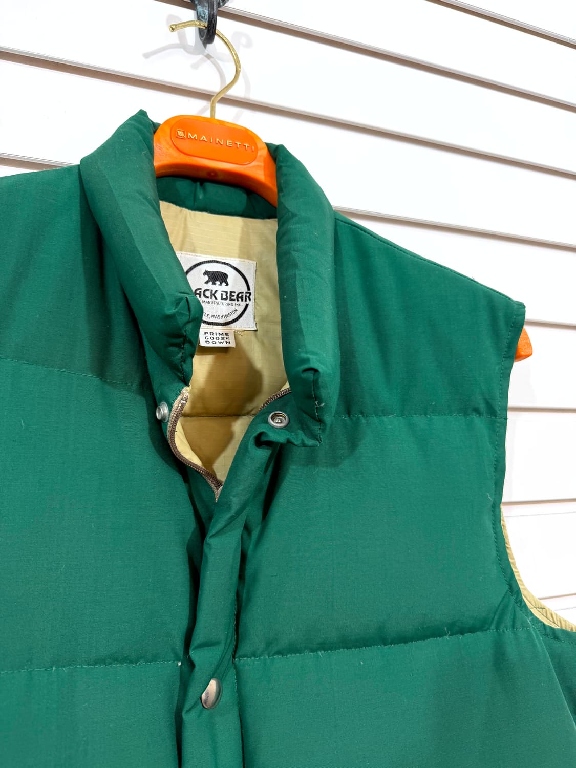 BLACK BEAR 구스 다운 베스트 상품이미지3