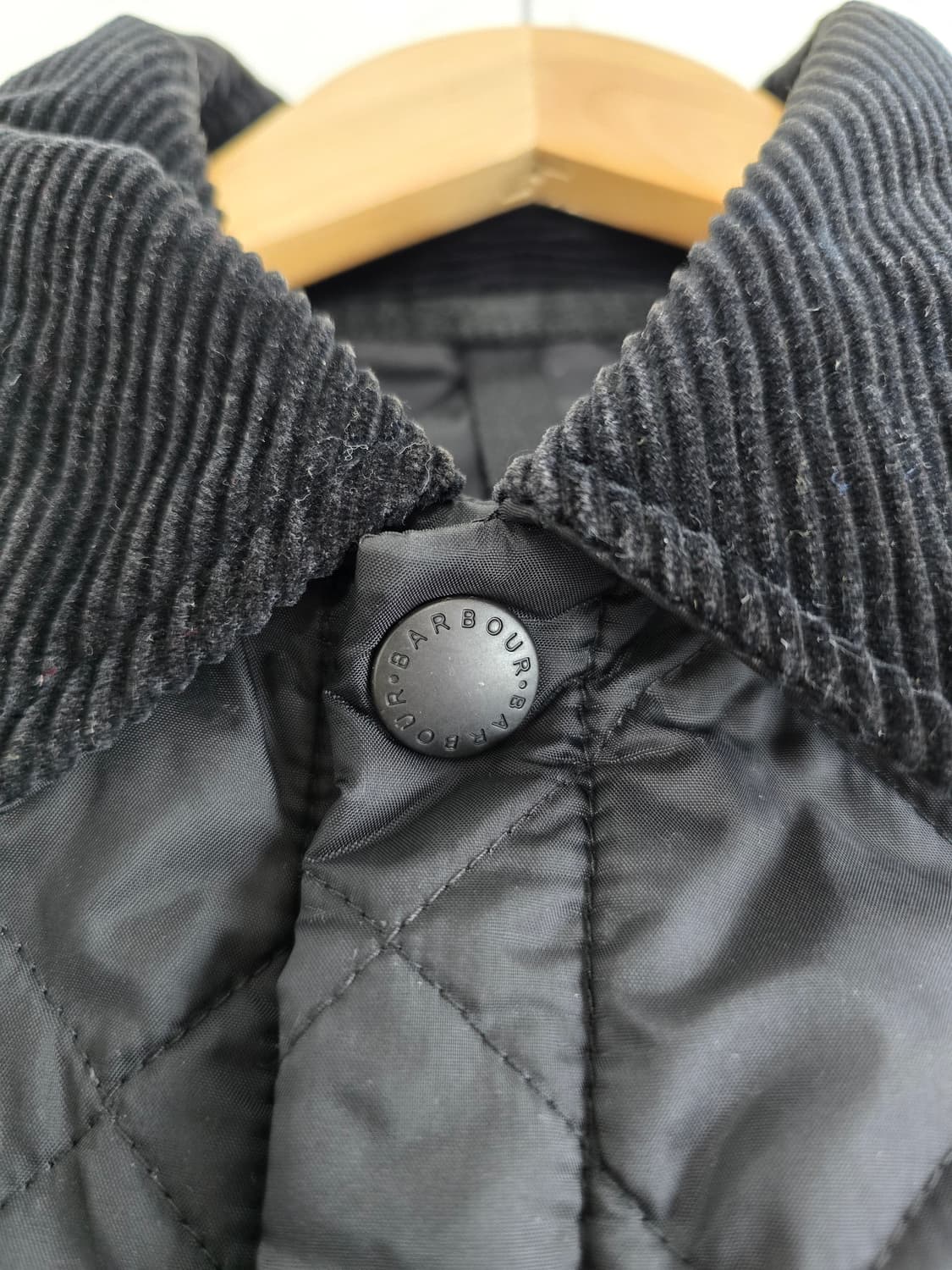 바버 리데스데일 퀼팅 자켓 블랙 S 상품이미지6