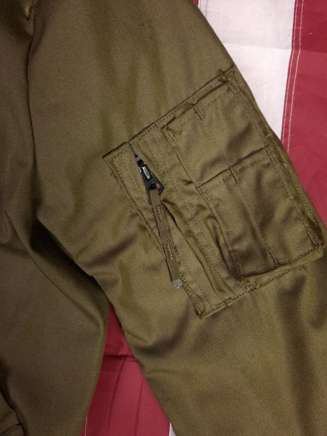 새제품 오리지날 초기형 70's 미군 CVC 노맥스 항공자켓 상품이미지3