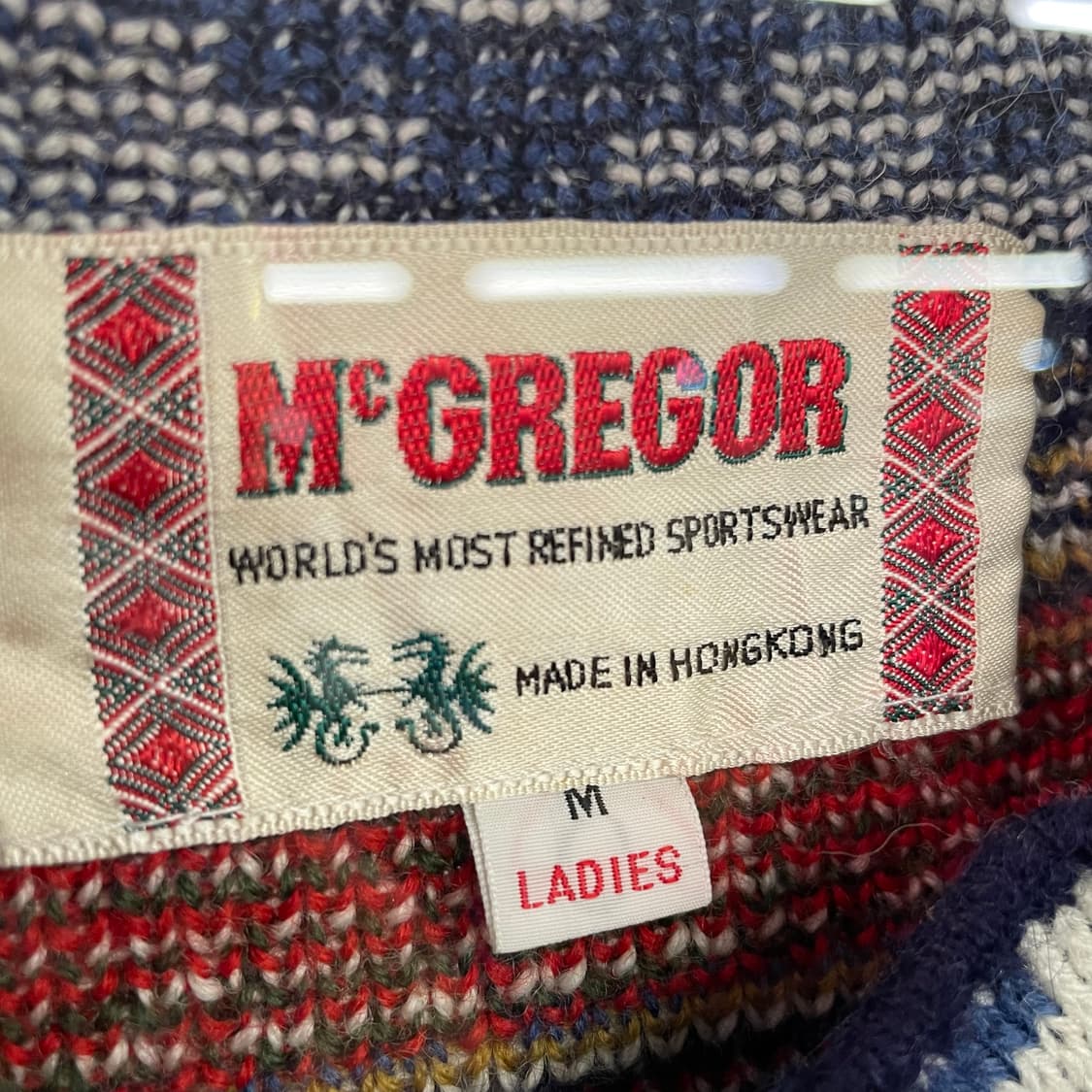 맥그리거 엔틱 울 노르딕 가디건 상품이미지9