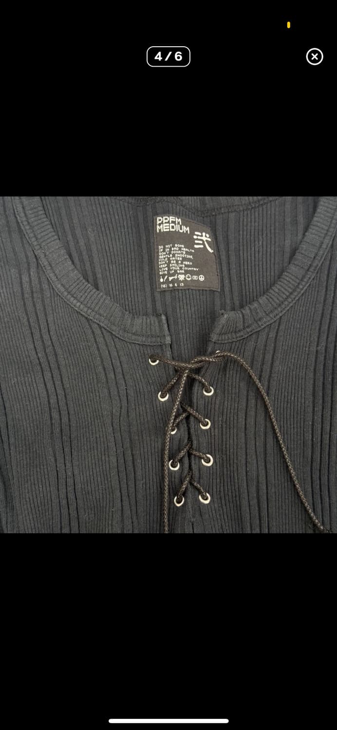 PPFM 고스로리 데빌 아이렛 티셔츠 상품이미지2