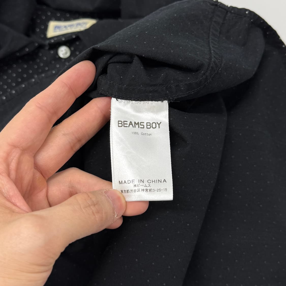 Beams Boy dot tie shirt 상품이미지9