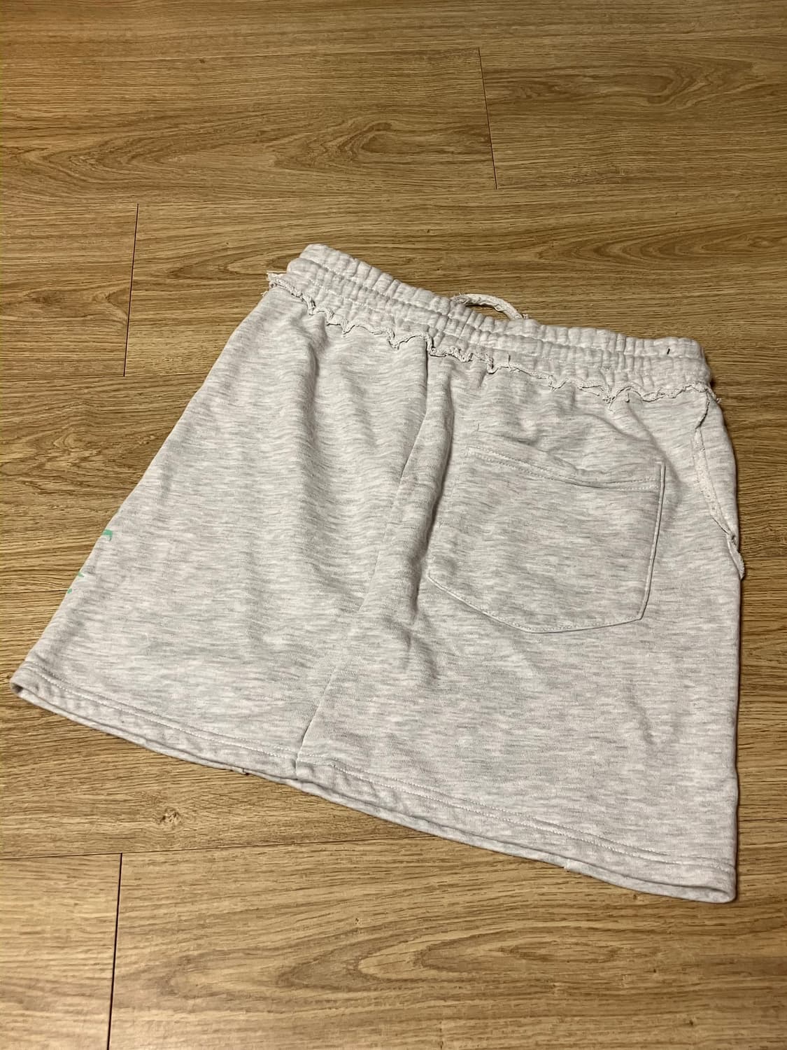 마뗑킴 치마 솔리드 로고 스커트 프리사이즈 상품이미지4