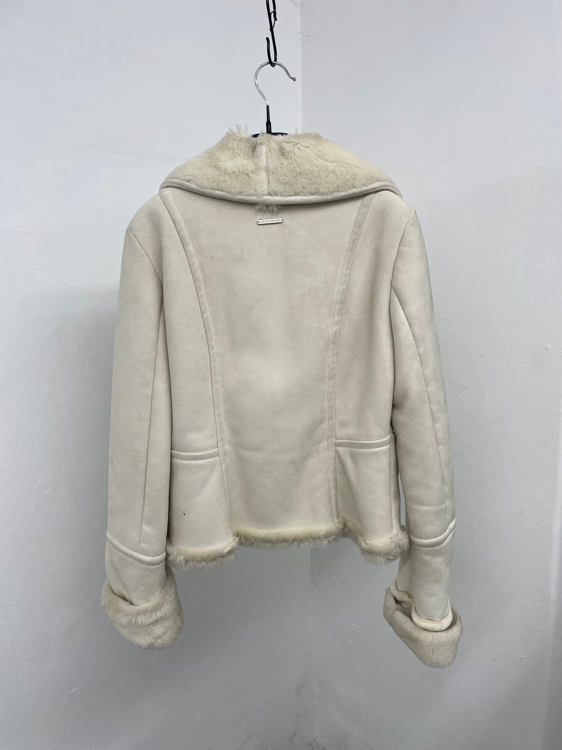  dkny 윈터페어리 아이보리 무스탕 상품이미지7