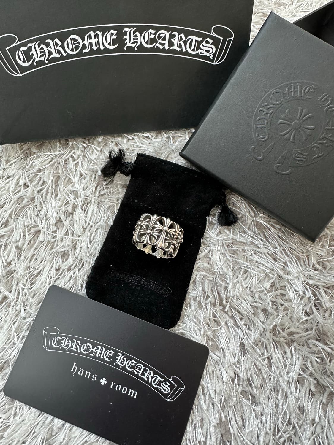 [US 9] 정품 크롬하츠 세메터리링 상품이미지1