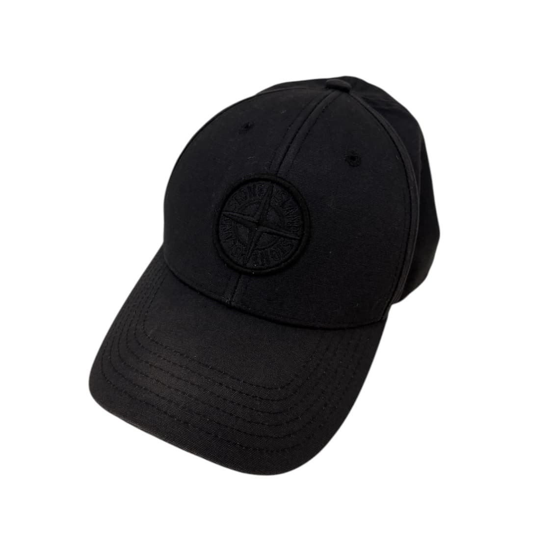 스톤아일랜드 자수로고 볼캡 블랙 상품이미지1