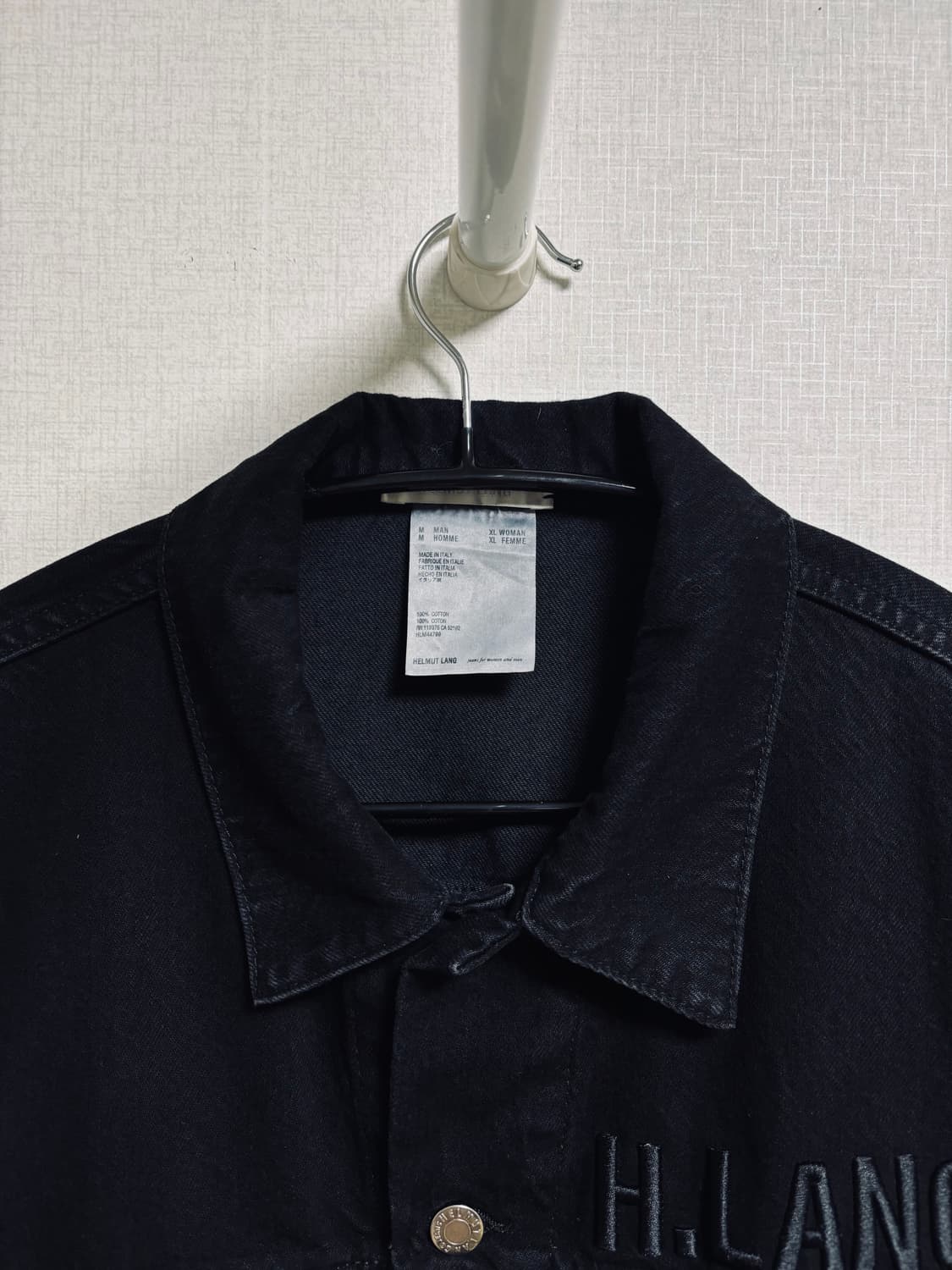 헬무트랭 Helmut Lang 블랙 데님 트리거 자켓 상품이미지2