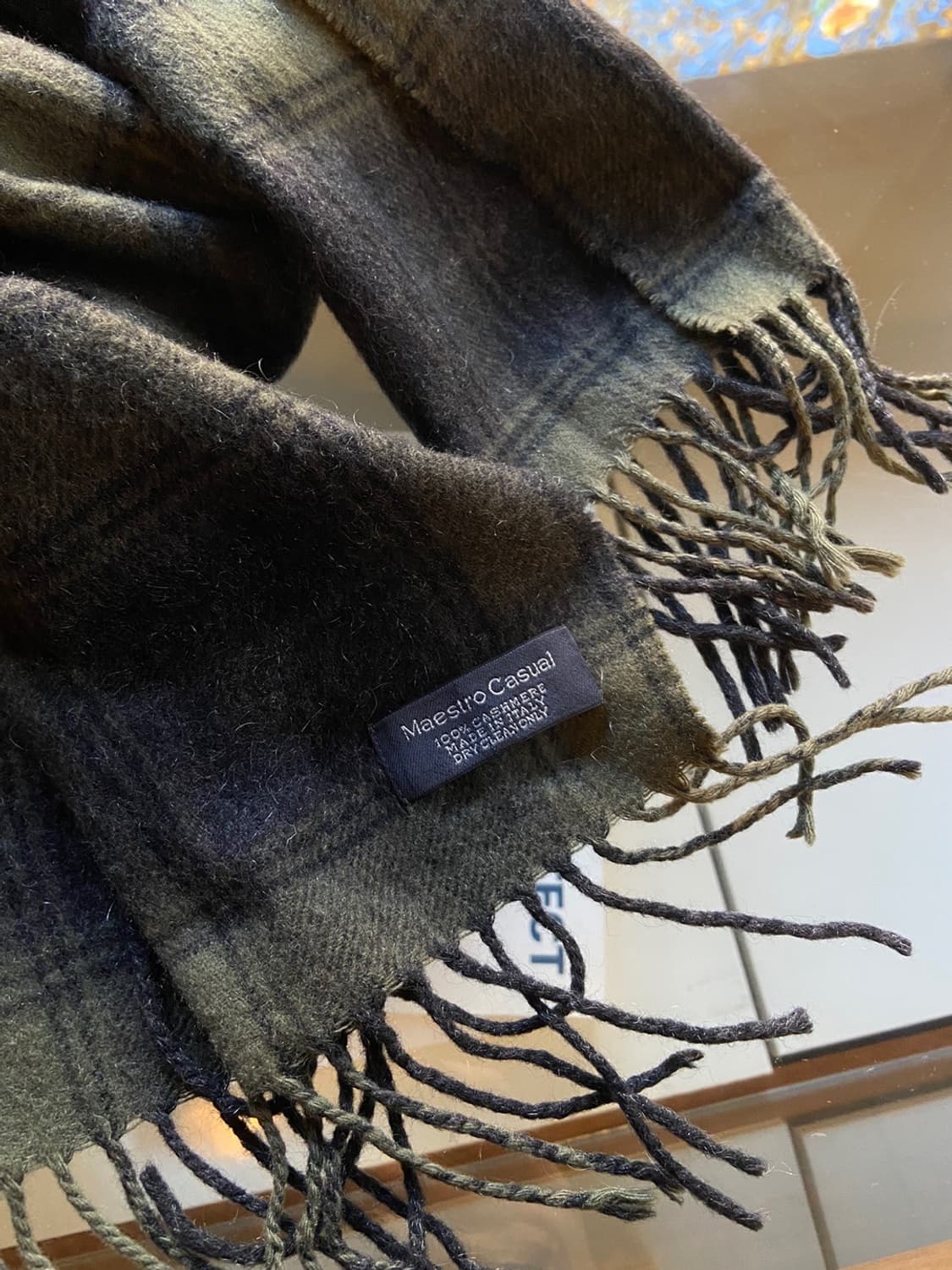 마에스트로 캐시미어 머플러 상품이미지3