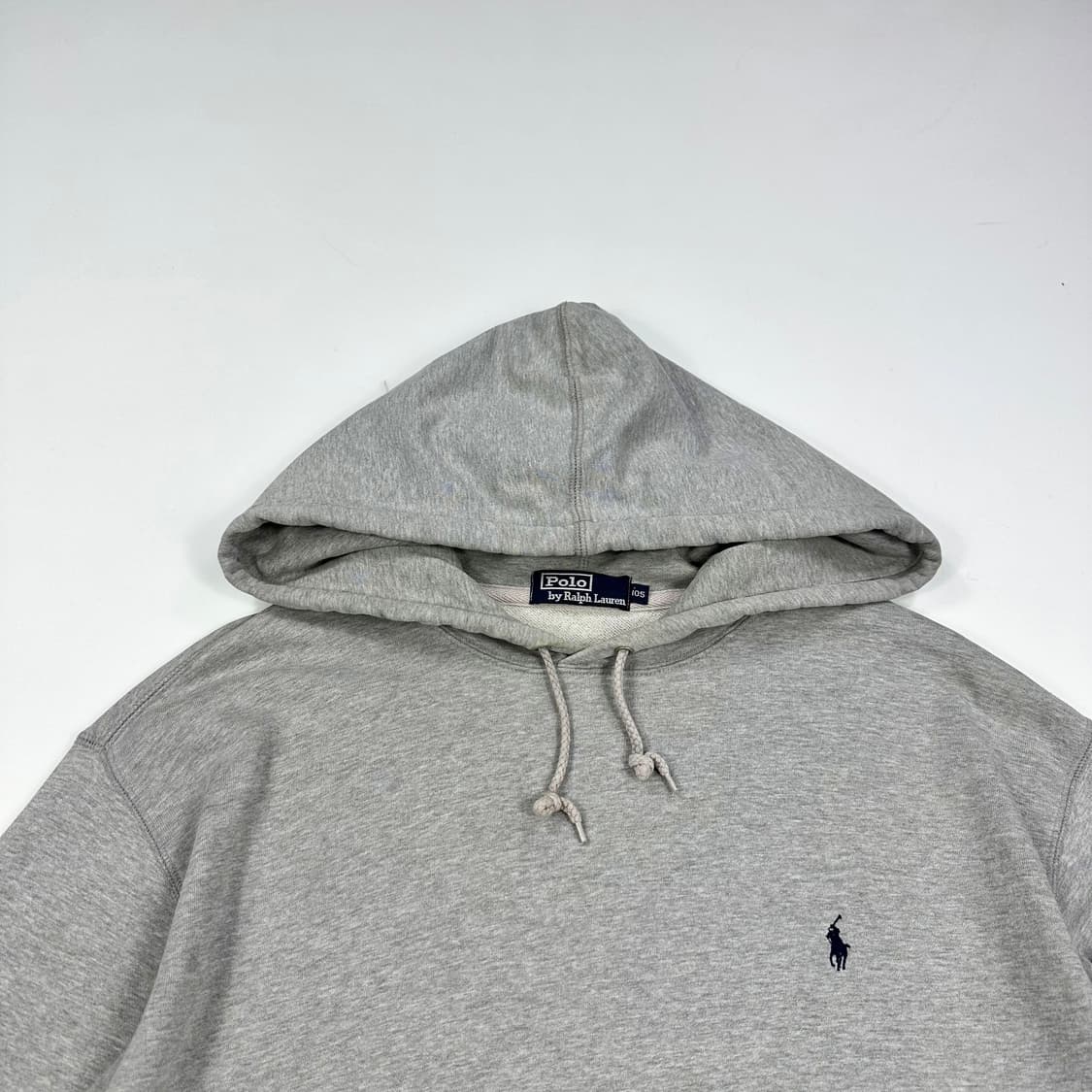 폴로 랄프로렌 포니 레트로 그레이 후드티 (실측 XXL) 상품이미지1