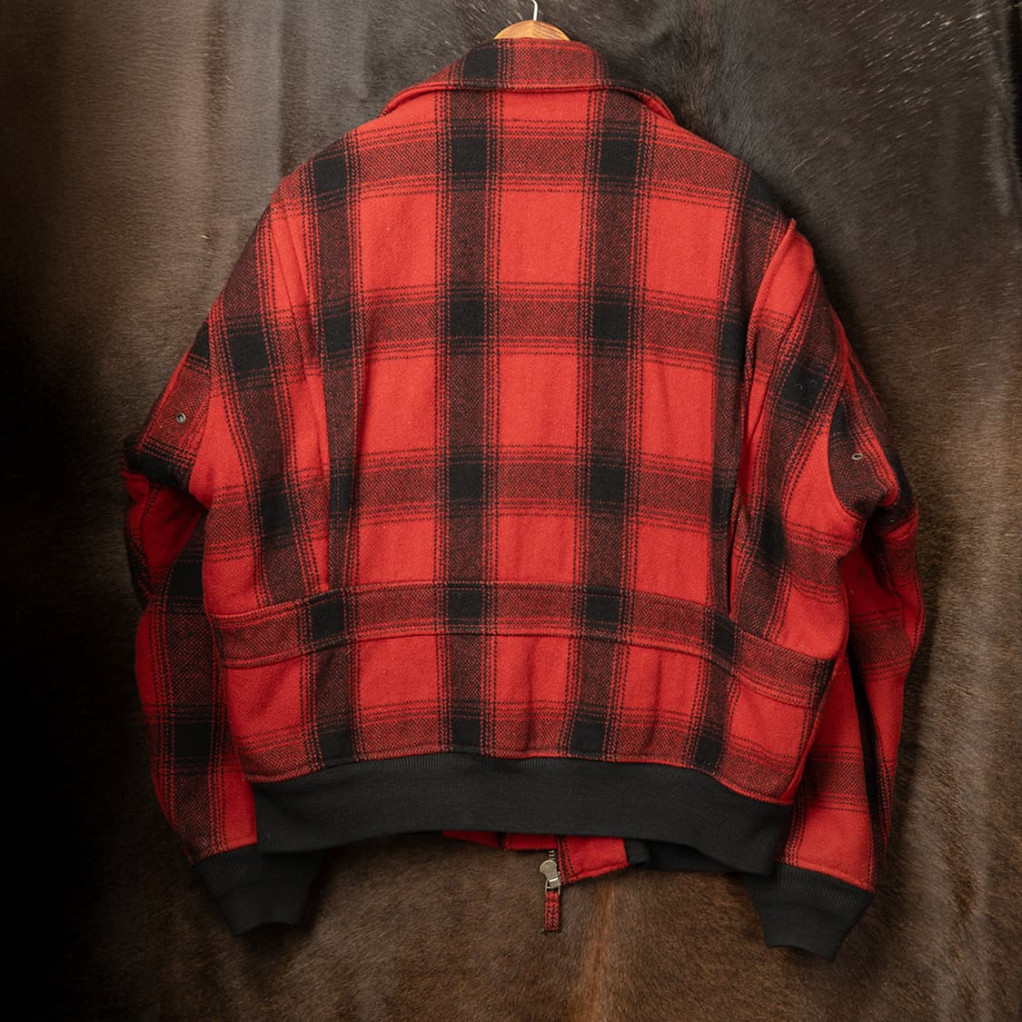 [120] Schott 버팔로체크 울 G-1 플라이트 자켓  상품이미지2