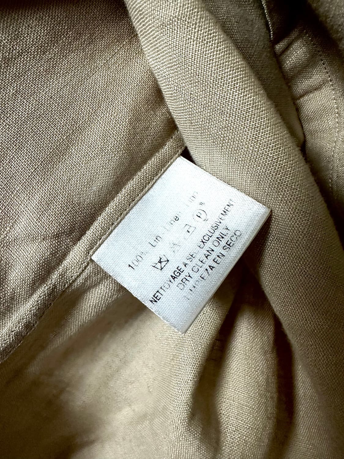 HERMÈS 90s Linen Shirt 자켓 상품이미지7