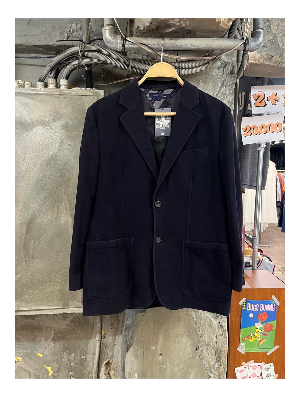 타미힐피거 자켓 네이비 M #csz4037 상품이미지1