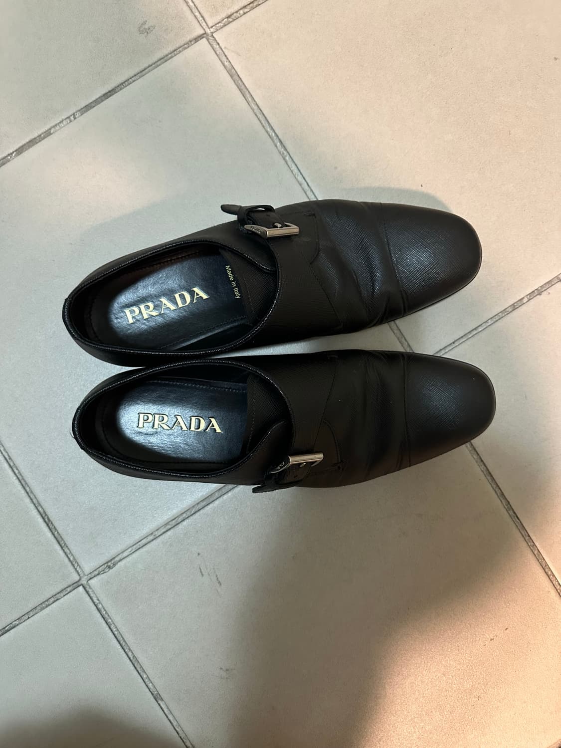 프라다 몽크 스트랩 로퍼 42.5 사이즈 상품이미지2