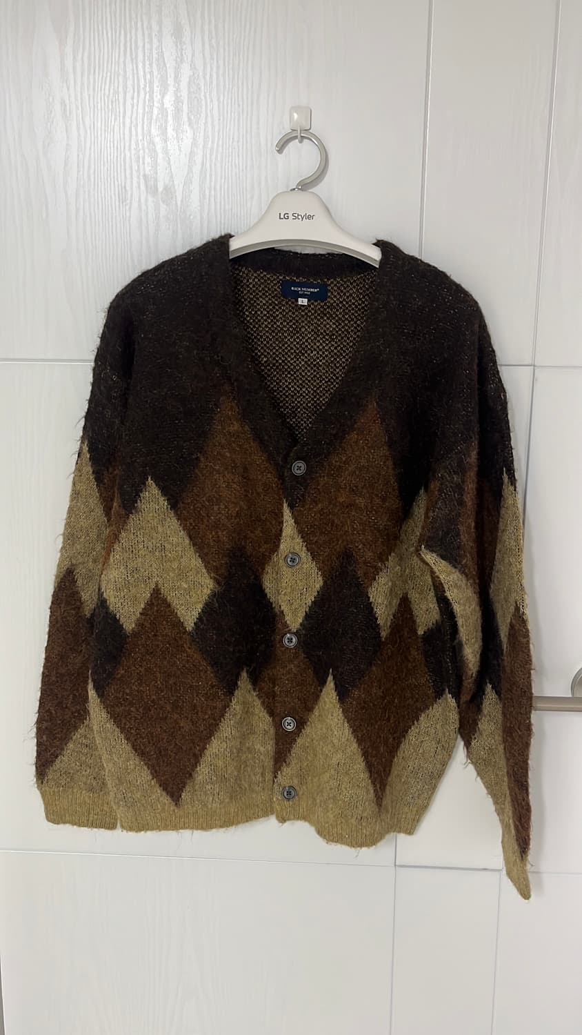  Back number 부클 가디건 100사이즈 정품  상품이미지1